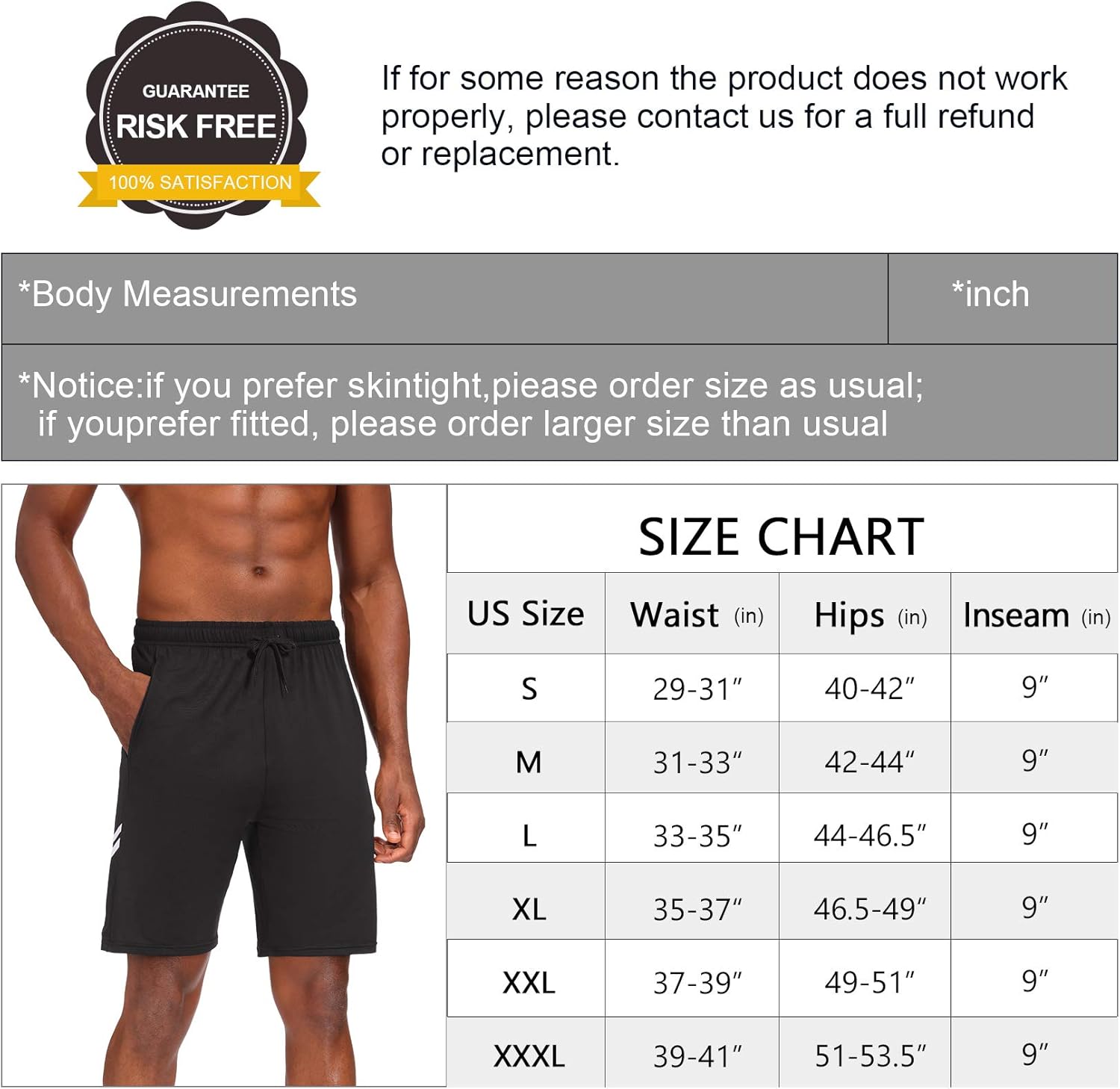 Runhit 3 Pack Athletic Workout Shorts for Men with Pocket 9 inch Men's Gym Running Basketball Shorts: Clothing