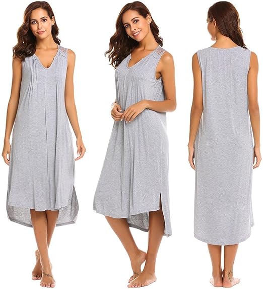 long sleep dress