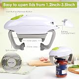 Chulovs Electric Jar Opener White - Hands Free Automatic Kitchen Gadget view 3