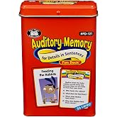Super Duper Publications | Auditory Memory for Details in Sentences Fun Deck | Listening Comprehension Flash Cards | Educational Learning Materials for Children