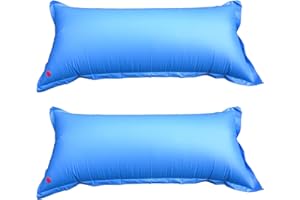 Robelle 4 ft. x 8 ft. 2-Pack Heavy Duty Pool Pillow for Winterizing Above Ground Pools, .22 MM Thick Vinyl, Reinforced Grommets, Winter Pool Pillow