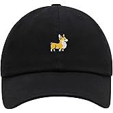 JPAK Welsh Corgi Premium Dad Hat Embroidered Cotton Baseball Cap Puppies