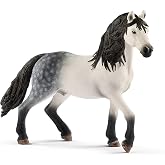 Schleich Horse Club - Andalusian Stallion Toy Horse - Kids 5+ | 13821 | Horse Figurine, Equestrian Toy for Girls 5+, Realistic Horse Toy, Screen-Free Imaginative Pretend Play, Party Gifts
