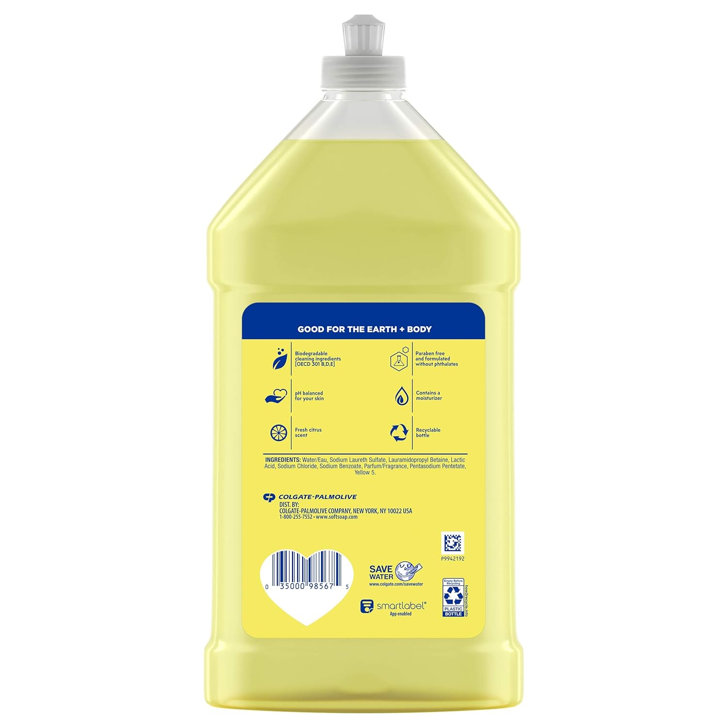 Softsoap Liquid Hand Soap Refill, Refreshing Citrus with Lemon Scent - 32 Fluid Ounce: Beauty
