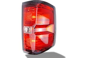LEVANLIGHT Feu arrière | Compatible avec Chevy Silverado 1500 2500 HD GMC Sierra 3500 HD 2014-2019 Feu arrière côté conducteu