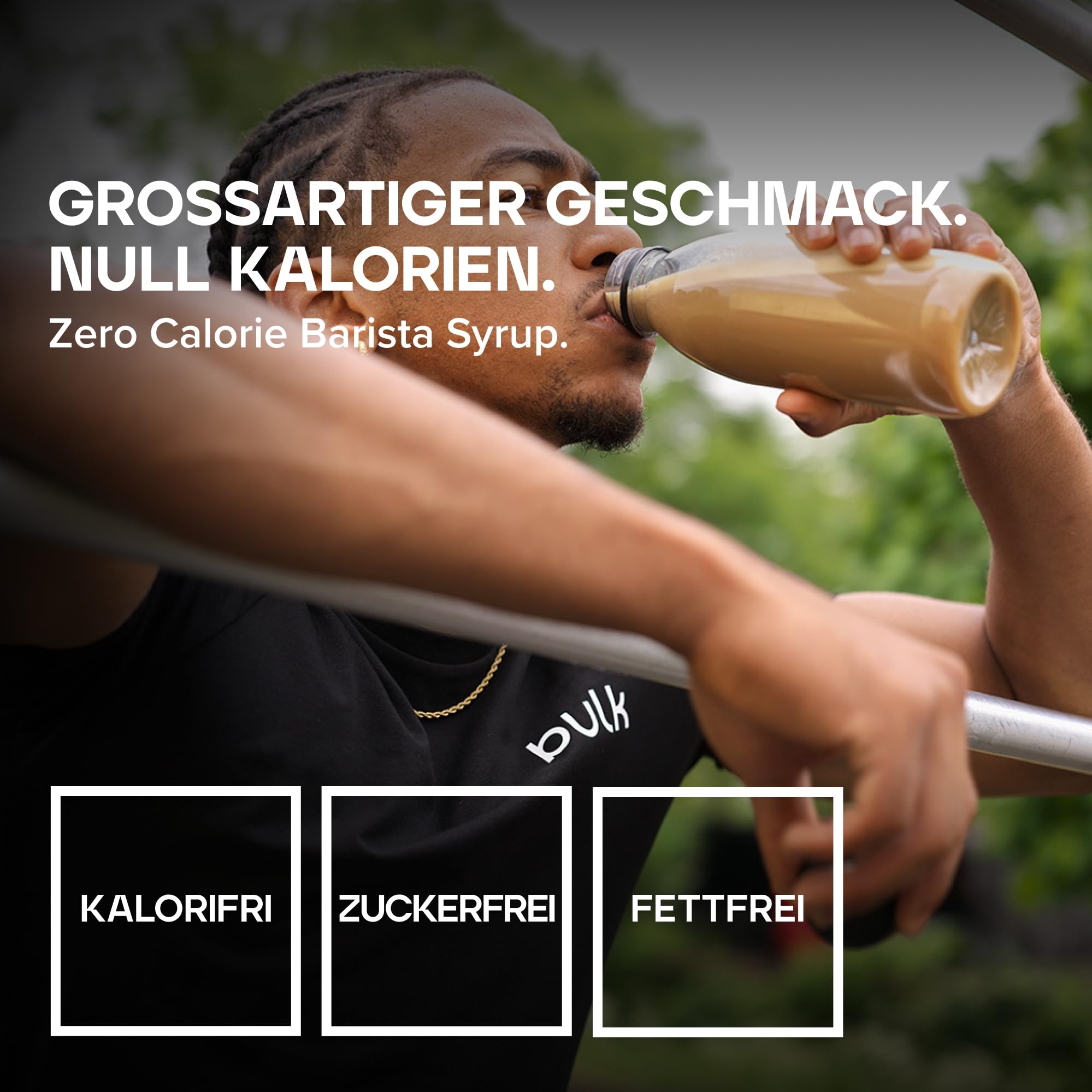 Bulk Kalorienfreier Barista Sirup, Kalorienfrei, Zuckerfrei, Vanille, 1L 3
