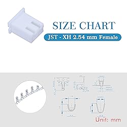 CQRobot JST XH 2.54 mm Pitch 2-Pin Electronic