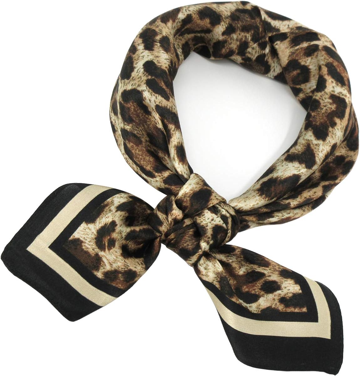 Womens 100 Mulberry Silk Scarf Fashion Breathable Square 21×21 Inches