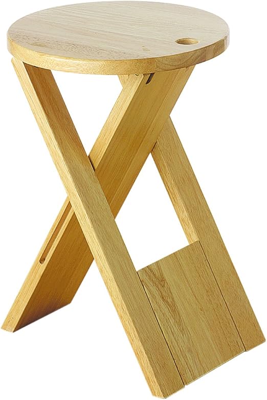 NEW STURDY KITCHEN WOODEN FOLDING FOLDABLE STOOL SET Amazon.co.uk