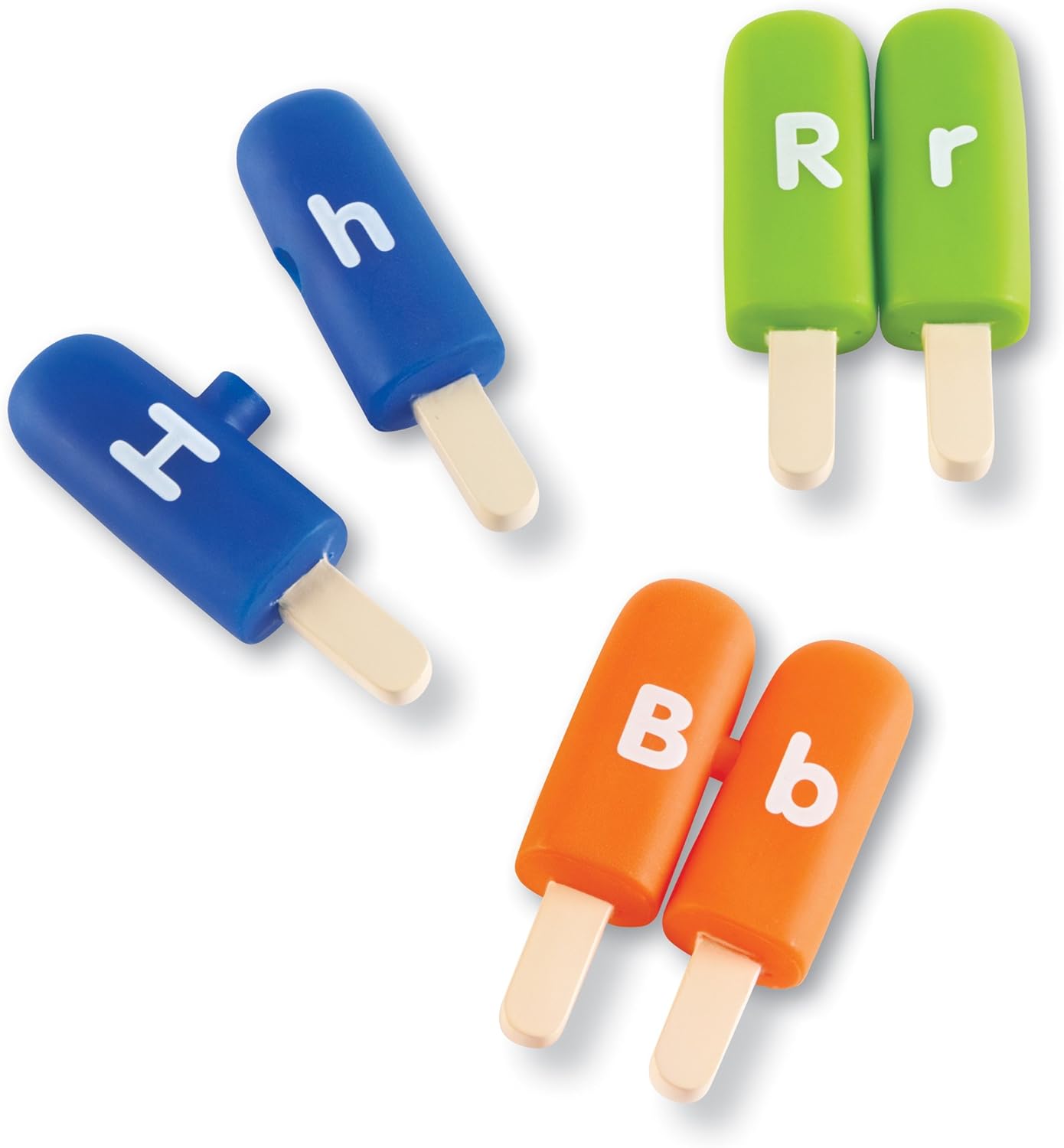 Learning Resources Smart Snacks Alpha Pops, Alphabet Matching & Fine Motor Skills Toy, 26 Double Sided Pieces, Ages 2+,Multi-color: Toys & Games