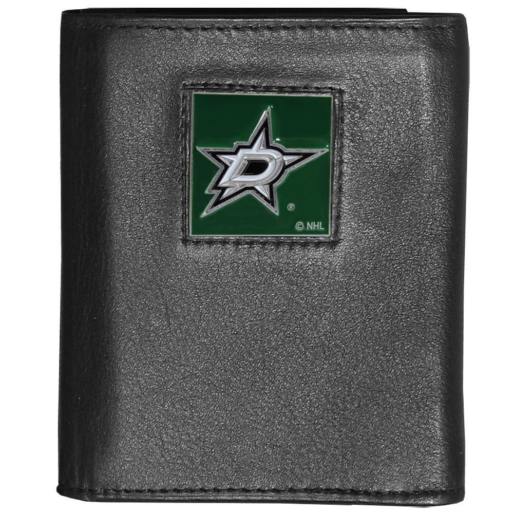 Siskiyou Sports NHL Dallas Stars Genuine Leather Tri-fold Wallet