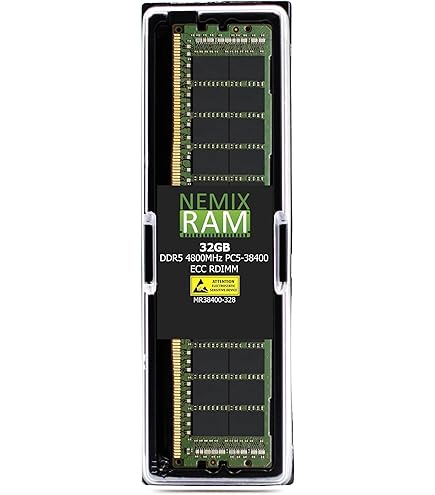 Samsung 32GB DDR5 4800MHz PC5-38400 ECC RDIMM 2Rx8 Dual Rank 1.1V
