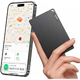 Wallet Tracker for Apple Find My, [Apple MFi Certified], iOS Only | 5+ Year Battery, Ultra-Slim Smart Card Tracker for Walle, Wallet Tracker Card forWallet, Passport, Luggage, Purse &amp; Backpack