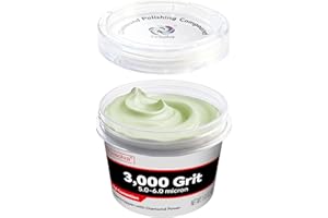FINISOLVA 1.41 oz (40g) Diamond Polishing Compound with Genuine 30% Concentration of Diamond Powder 3,000 Grit 5-6 Microns Polishing Paste for Marble Glass Metal Rock Jewelry Resin Silver Chrome Gemstone