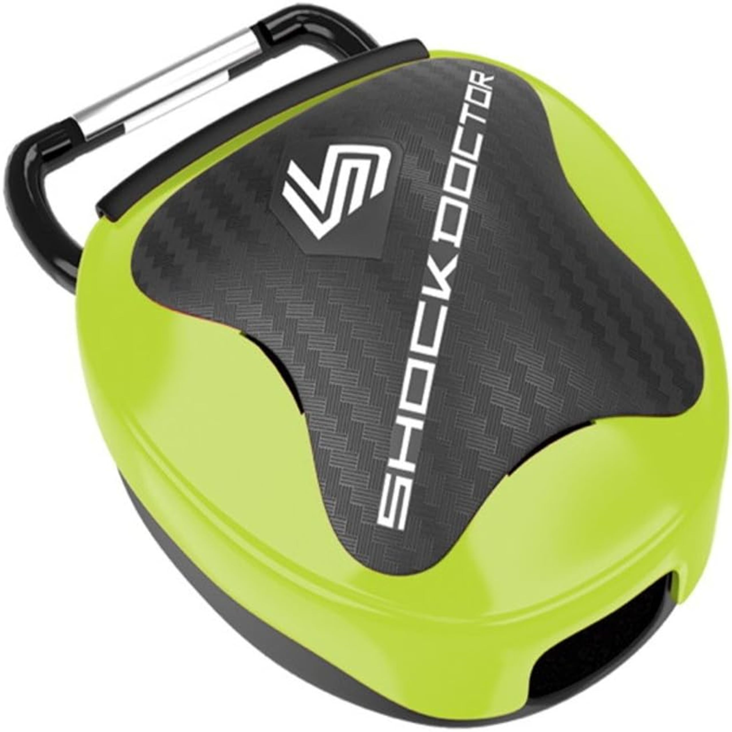 Shock Doctor Unisex's Case Mouthguard, Shock Green, One Size — image 1