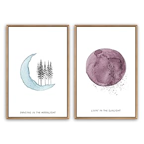 SIGNWIN Framed Canvas Print Wall Art Dancing in...