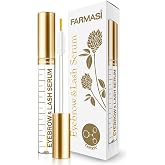 Farmasi Eyebrow &amp; Lash Serum, Nourishing Care for Daily Use, 0.4 fl oz | Lightweight Daily Formula, Nourishing Root Care, Fuller-Looking Definition, Smooth Application, Suitable For Everyday Use