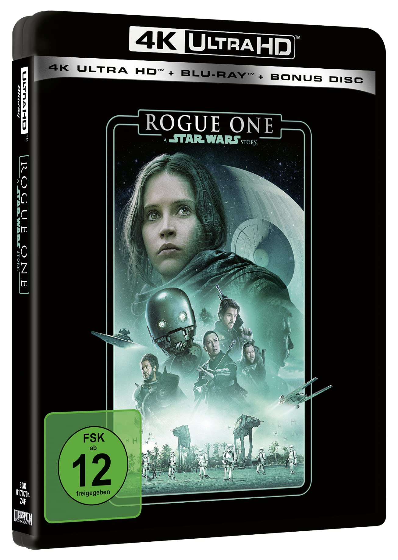 Rogue One: A Star Wars Story - 4K Ultra-HD Edition (Line Look) [Blu-ray] 2