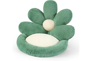 Ditucu Flower Shape Seat Cushion Comfy Kawaii Chair Cushions 19 inch Lazy Sofa Office Floor Pillow Pad Cute Stuff for Gaming 