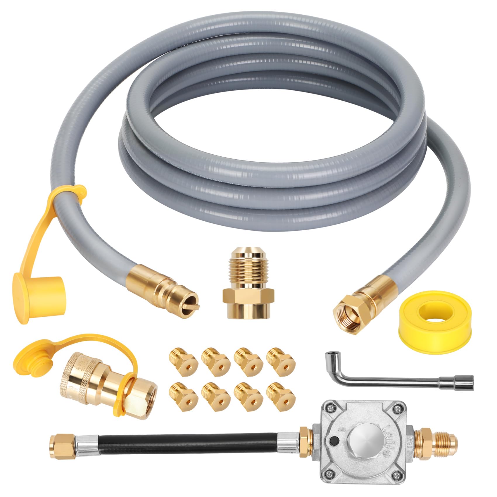 Photo 1 of Dozont from Propane to Natural Gas Conversion Kit for Weber Genesis, Genesis II, Spirit, Spirit II Propane Grill, Natural Gas Conversion kit for Weber Propane Grill