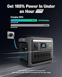Anker SOLIX C1000 Portable Power Station with