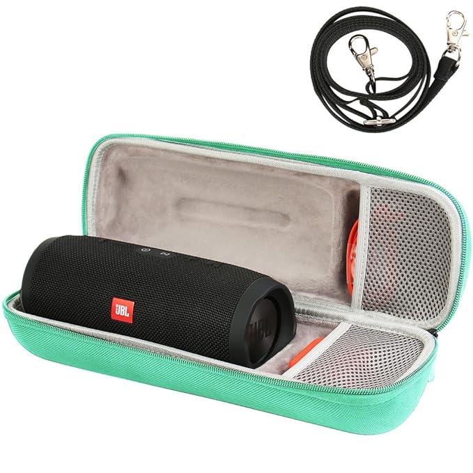 [Tasche for JBL Charge 3] Tragetasche/ Schultertasche für JBL Charge 3 Tragbarer Bluetooth-Lautsprecher, USB-Stecker und Kabe