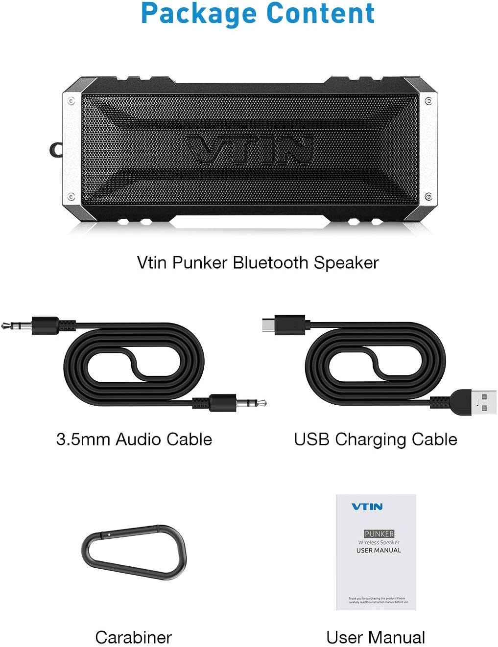 vtin 20w outdoor bluetooth speaker