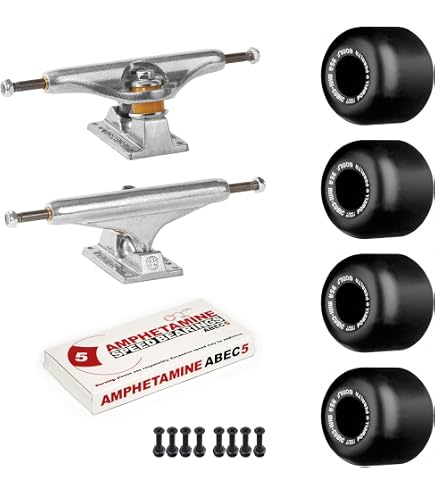 Amazon.com : Old School Skateboard Pack with Independent 169