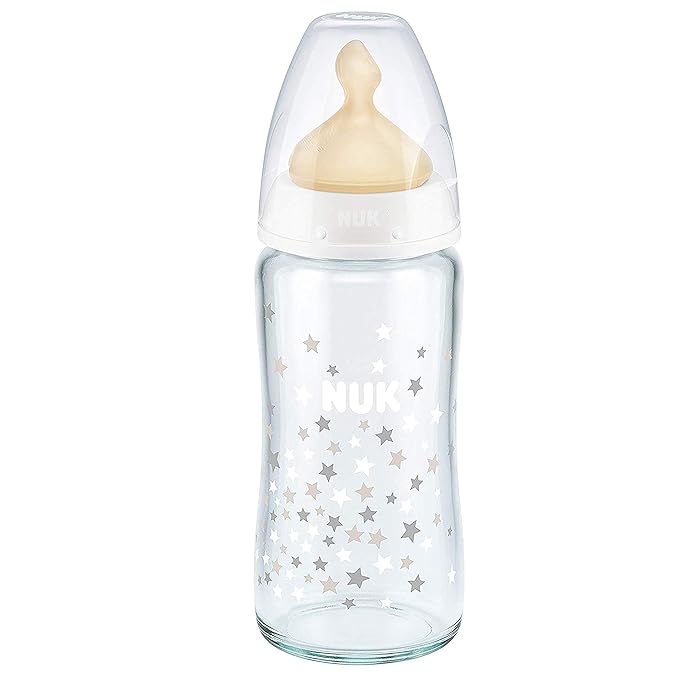 avent natural 240ml glass feeding bottle