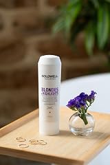 Goldwell Dualsenses Blondes Highlights Anti-Yellow Conditioner 200ml Detangles view 7