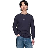 Gap Mens Long Sleeve Logo Waffle Crewneck Tee T-Shirt