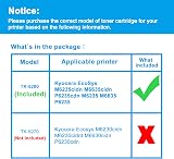 LCL TK-5280 Black Toner for Kyocera Ecosys P6235 M6235 M6635 P6235cdn (1 Pack) view 2