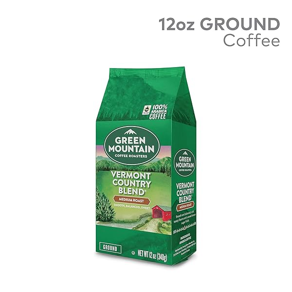 GREEN MOUNTAIN COFFEE SIGNATURE VERMONT COUNTRY BLEND GROUND COFFEE 12OZ