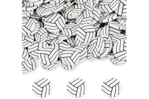 Tranches d'argile polymère de sport - 50 g - Petites pièces de sport - Pour les amateurs de sport d'équipe (volleyball)