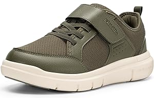 FitVille Wide Diabetic Walking Shoes for Men, Lightweight Non-Slip Breathable Casual Sneakers for Standing All Day