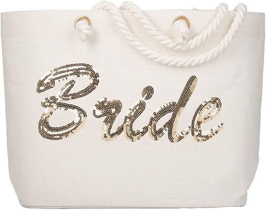 bride beach bag