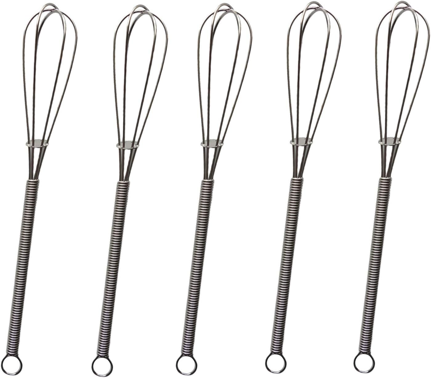 Erewa Mini Wire Whisks Set of 5 Pcs 7 Inches Small