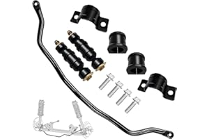 Jkorkm [33mm] 927-100 Front Sway Bar Kit, Front Suspension Stabilizer Bar Link Kit End Link & Bracket, Fit For Chevy Buick Pontiac Oldsmobile Impala Monte Venture Regal Century, Replace 10257316