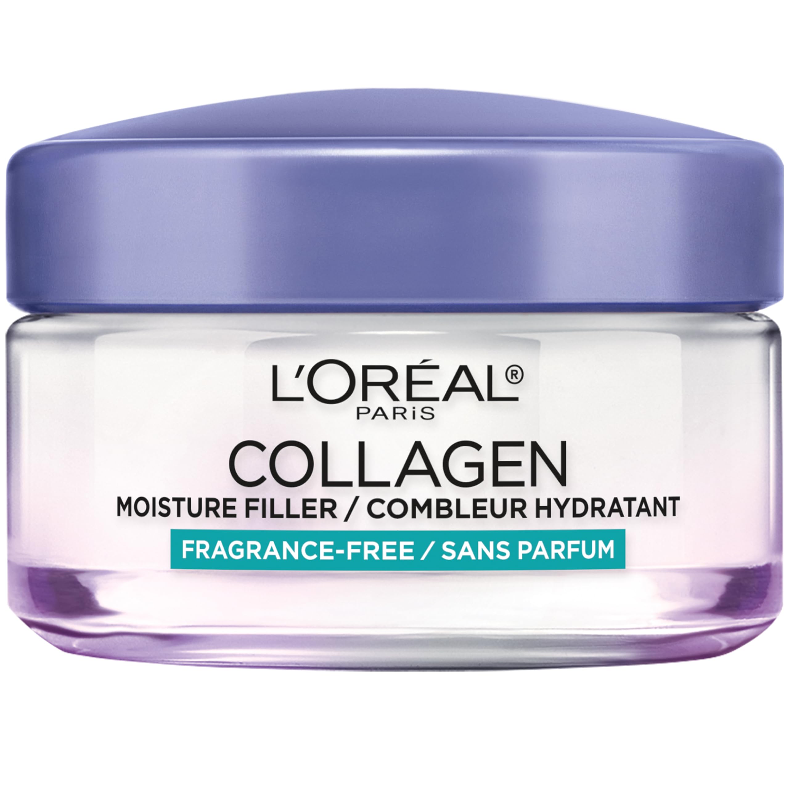 Photo 1 of L'Oreal Paris Collagen Moisture Filler Facial Moisturizer, Anti Aging Face Cream, Non-Greasy Skin Care Formula For Up to 48HR Hydration, 1.7 oz