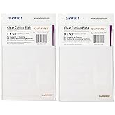 CraftFIRST 9" x 12.5" Clear Cutting Plates 1 Pair | For Gemini and Gemini II Die Cutting and Embossing Machine