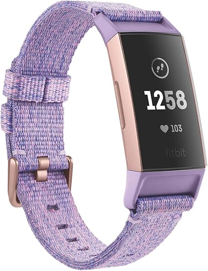 fitbit versa special edition lavender woven