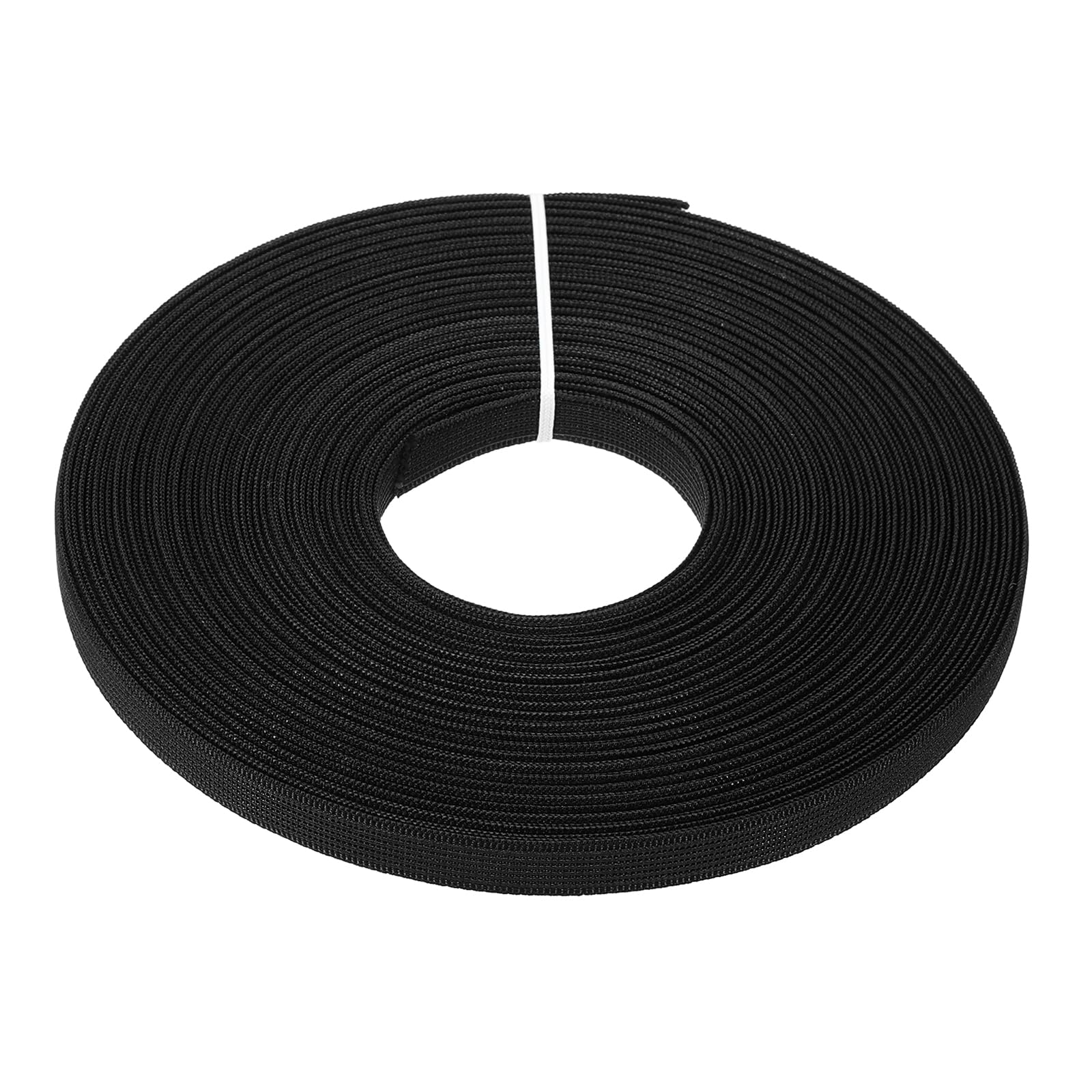 PATIKIL 10mm x 15 Yards Boning for Sewing, Polyester Low-Density Boning for Handmade Dolls Hats Handbags Wedding Dresses, Black