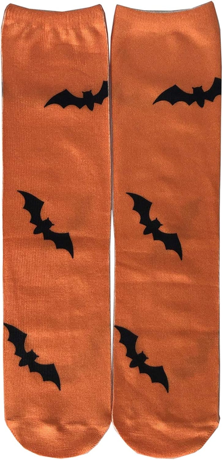 SherryDC Mens Novelty Funny Crazy Graphic Photo 3D Print Casual Long Crew Tube Socks