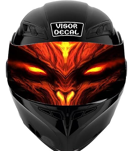 Visor Decals Stickers For Enea Bastianini Helmet - MotoGP Replica Sticker Set