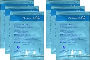 FERMENTIS Safale S-04 (11.5 g Packs) 6 Count
