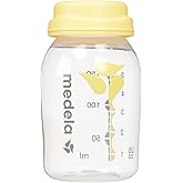 Medela Breast Milk Collection and Storage Bottles, 6 Pack, 5 Ounce Breastmilk Container, Compatible with Medela Breast Pumps