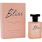 RawChemistry Bliss Pheromone Infused Perfume for Women – Women's Perfume Spray Infused with Pheromones – Bliss by Raw Chemistry Scent with Feromonas – con Feromonas para Mujer