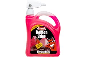 CarPlan Demon Shine 68 fl Oz (2L) with Spray Gun - Spray on Shine