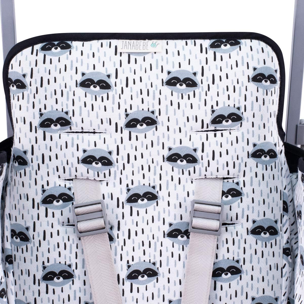 Janabebe Cover for Maclaren Quest Tecno and Triumph Pushchairs Raccoon - Image 4