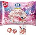 Amos 4D Gummy Candy Mermaid Jewels Fruity Filled, Soft Center Jelly-filled Seashell Candy, Raspberry Flavor (9oz Pack) pink